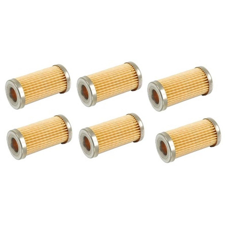 87300039 Six 6 Fuel Filters Fits Ford NH 1000 1110 1120 1210 1215